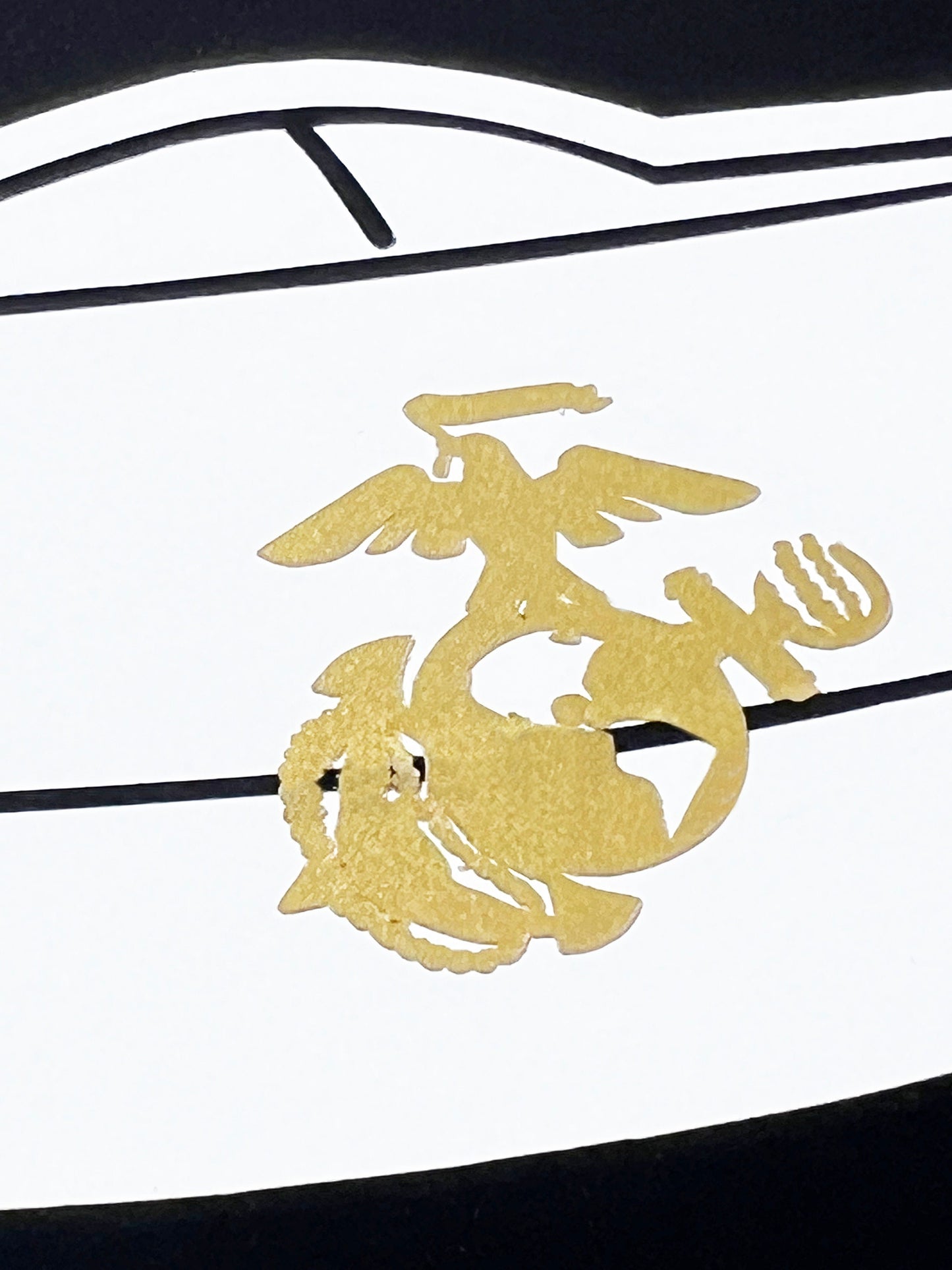 Marine Corps Decal | USMC Decal  | Women Marines | Marine Corps Gifts | Female Marine Bucket Cover | USMC License #286-23
