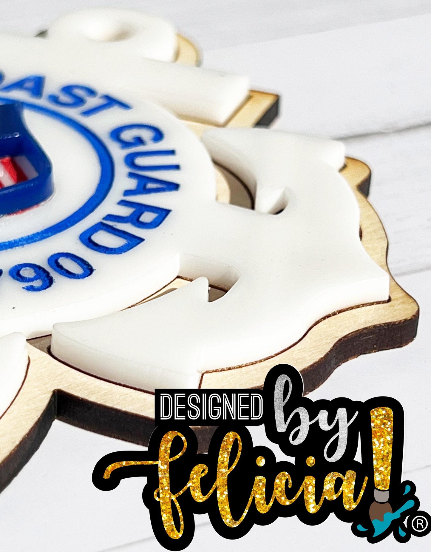 Coast Guard ornament, Coast Guard Gifts, Coast Guard Sign, Coast Guard Retirement Gifts, Coast Guard veteran, Coast Guard Going Away