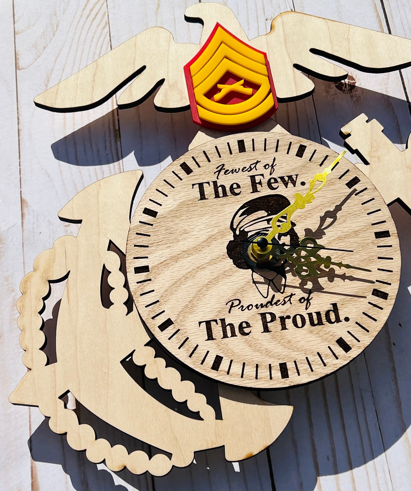 Marine Retirement Gift, Marine Corps gifts, USMC clock, UsMc retirement gift, USMC retirement party, Marine Corps, USMC License #286-23