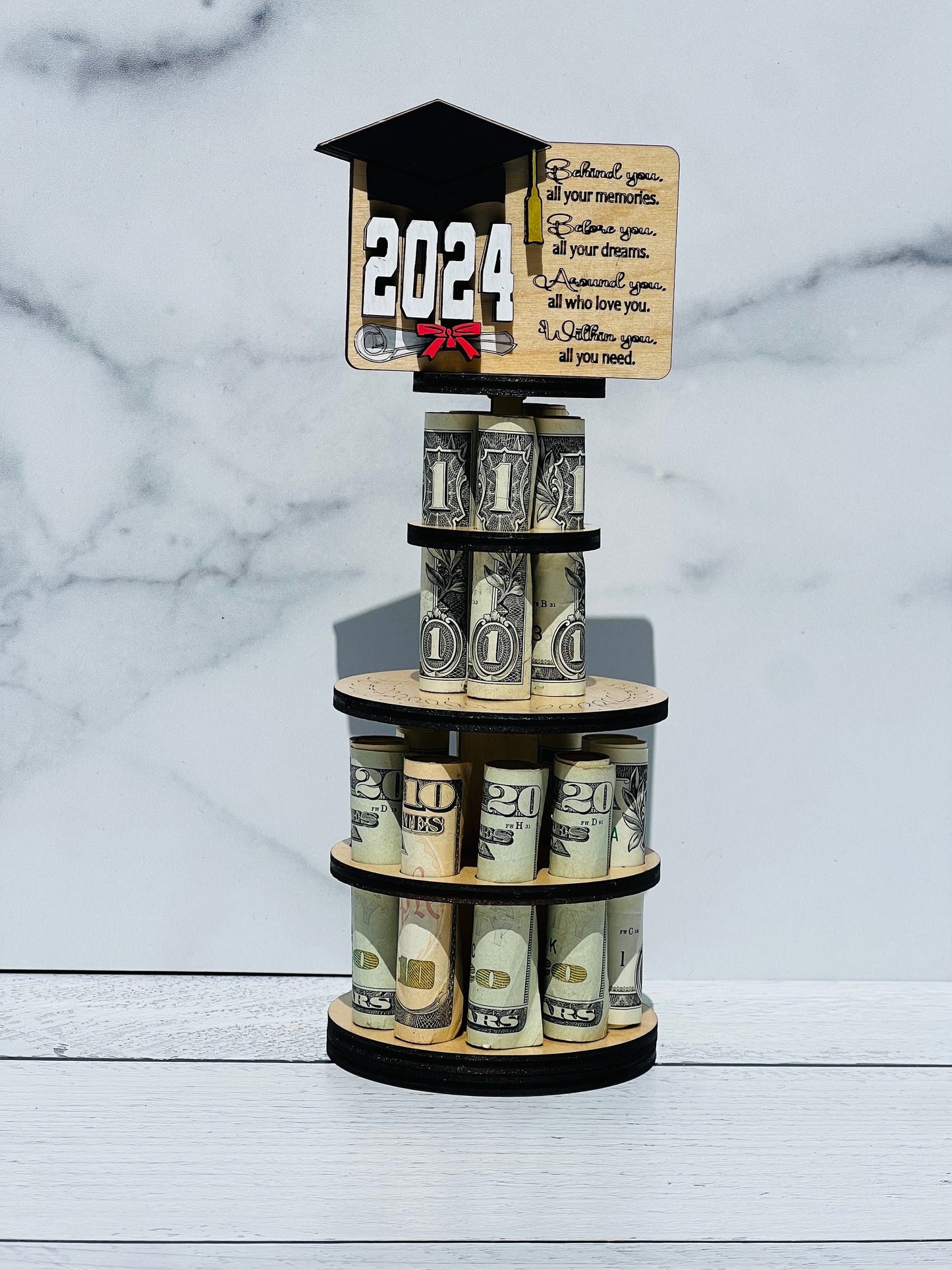 Graduation Money Cake: Customizable Class of 2025 Gift