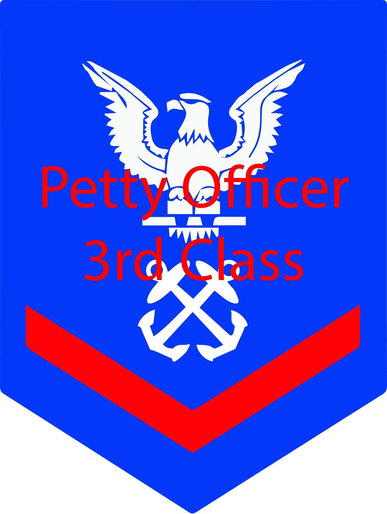 US Navy Enlisted Rank Insignia SVG - Seaman to Master Chief (Digital Download)