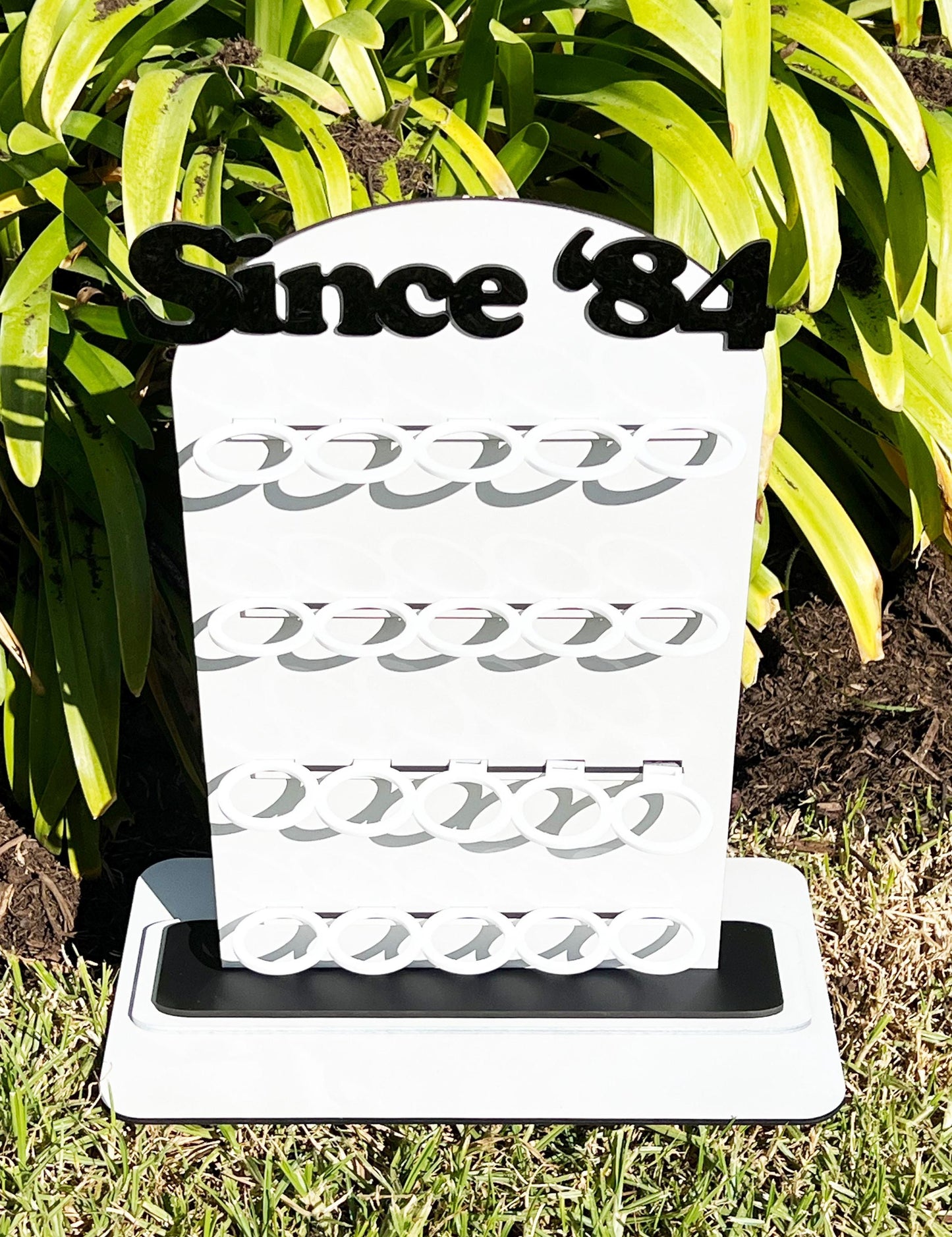Shot Glass Display, Shot Glass Holder, Wedding Shot Glass Board, Shot Glass Stand, Personalized shot glass stand, Party shot glass stand