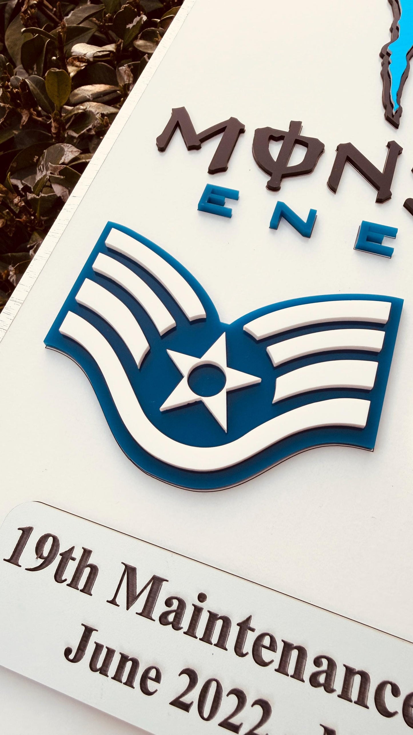 Air Force plaque, USAF retirement plaque, Air Force going away gift, Air Force retirement gifts, USAF going away gift, USAF retirement gift