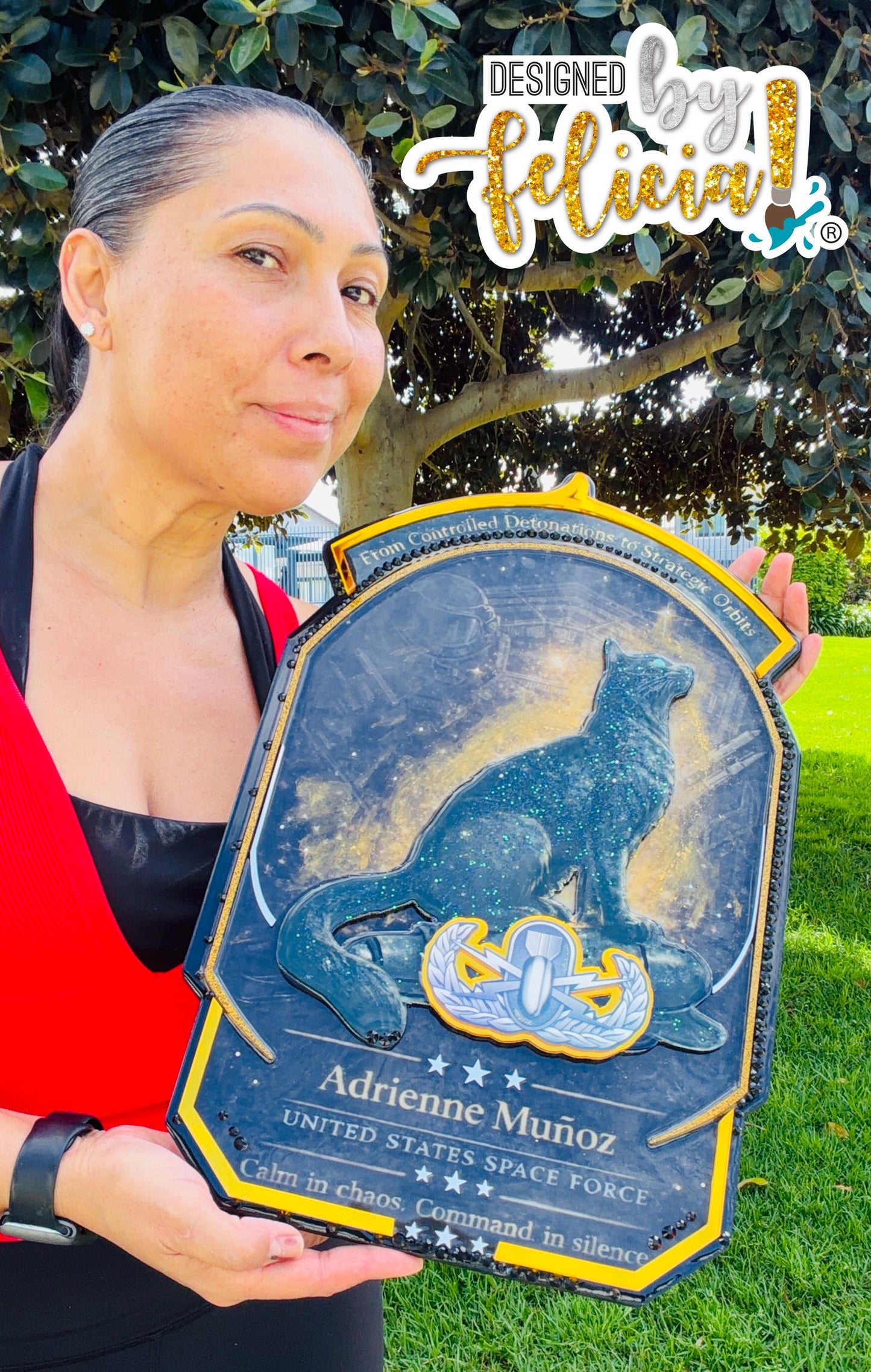 Space Force plaque, Space force going away plaque, Space Force retirement, space force gift retirement, Space force going away gifts,