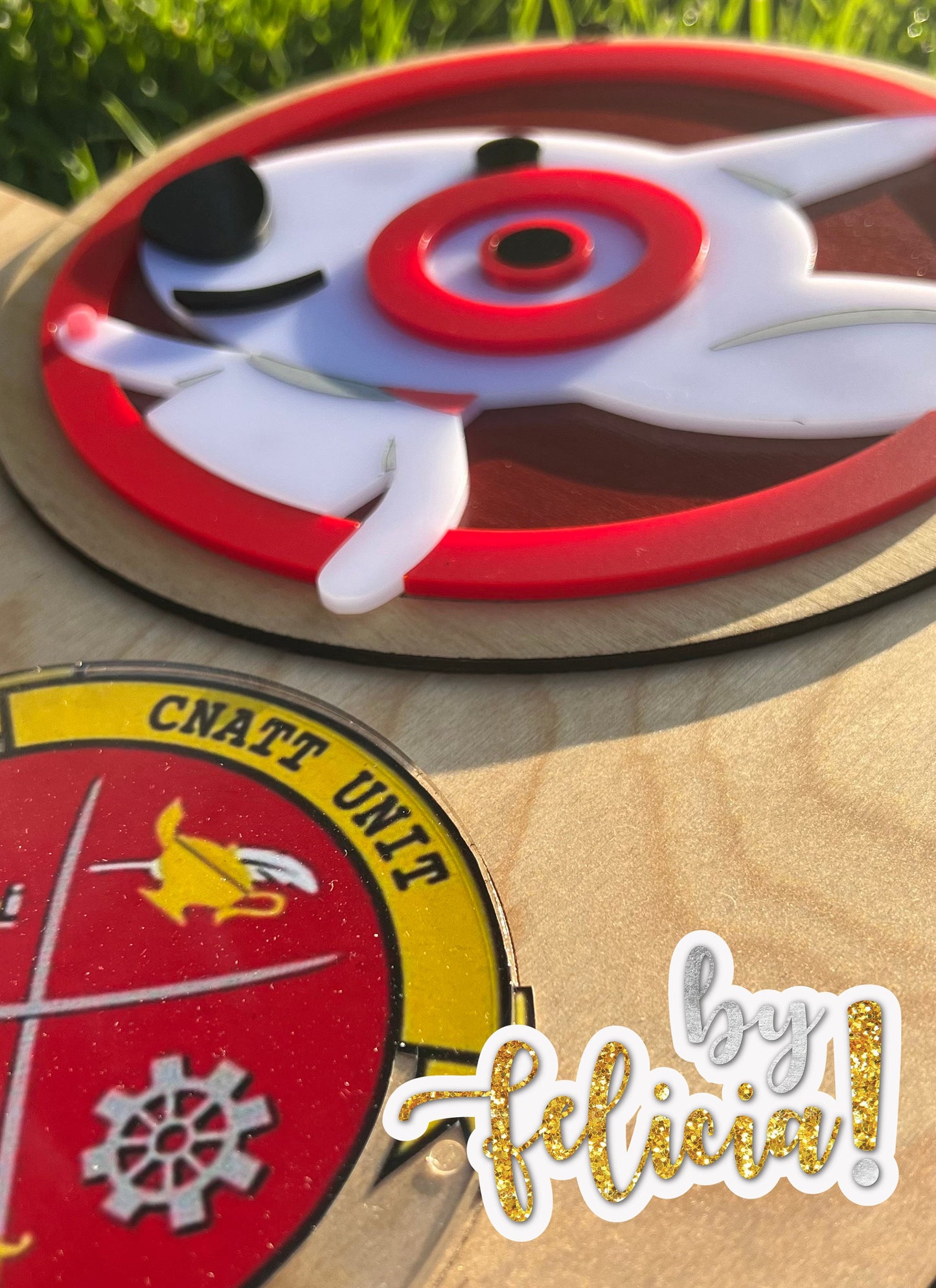 Handmade Marine Corps Retirement Plaque: USMC Gift