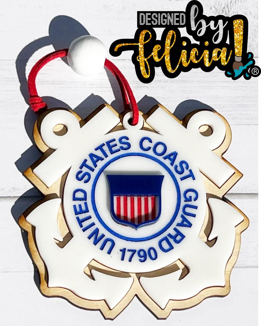 Coast Guard ornament, Coast Guard Gifts, Coast Guard Sign, Coast Guard Retirement Gifts, Coast Guard veteran, Coast Guard Going Away