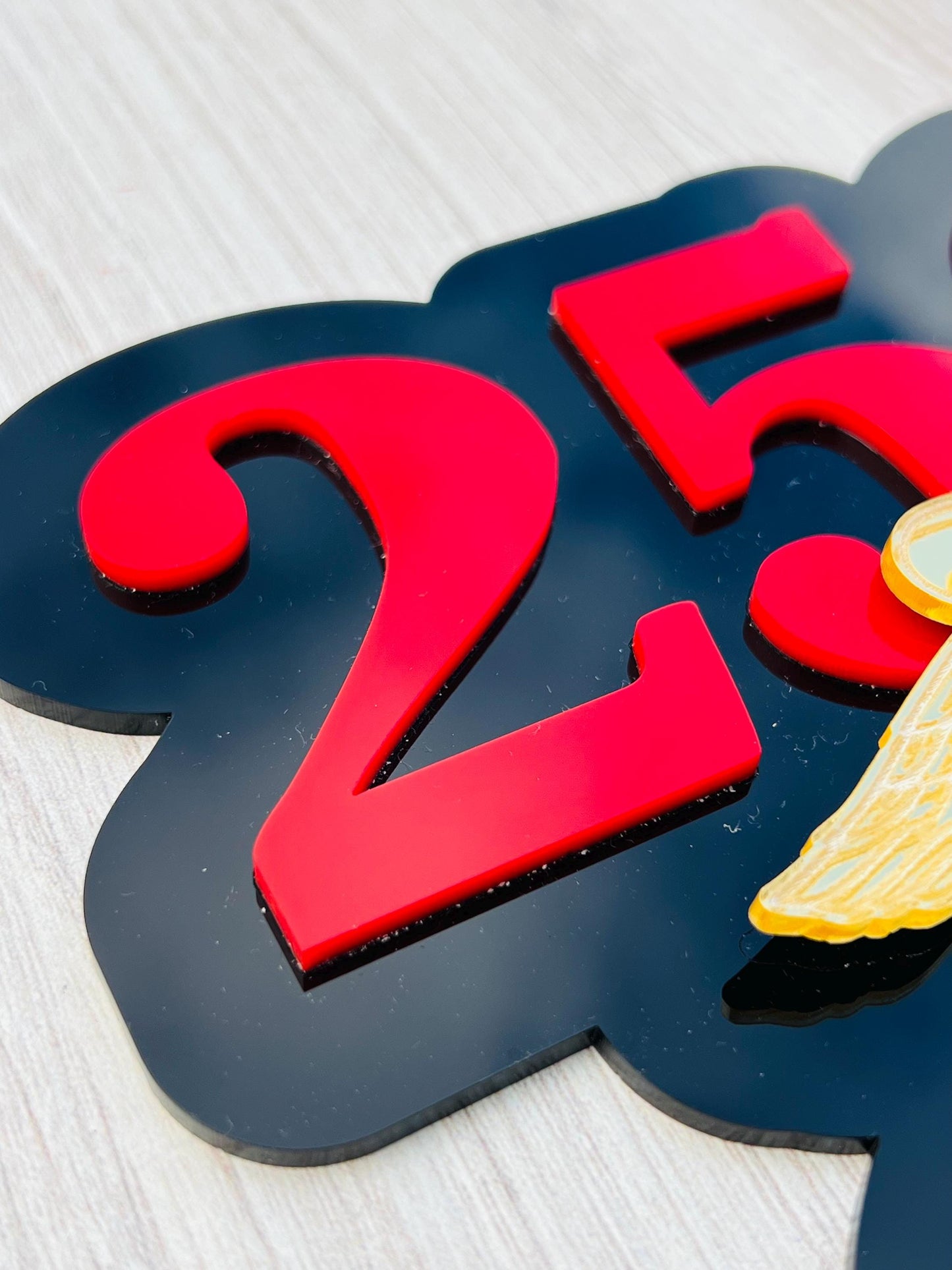 250th Marine Corps Birthday Cake Topper: USMC Party Decor, USMC License #286-23