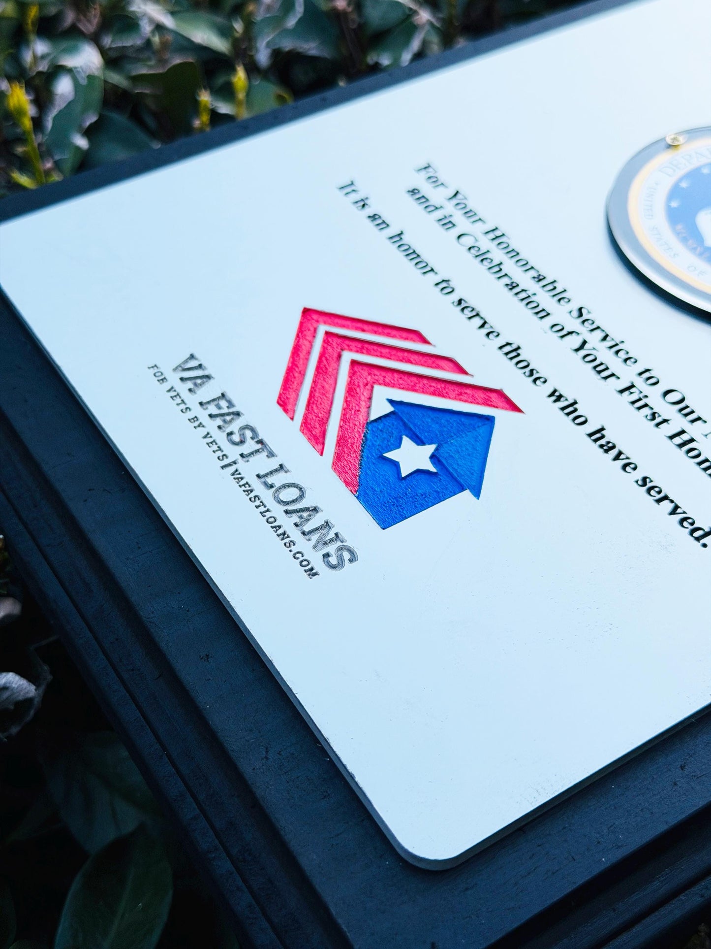 Air Force plaque, Real estate gift, Homeowner gift, Welcome home gifts, Just closed sign, Housewarming gift ideas, Housewarming sign