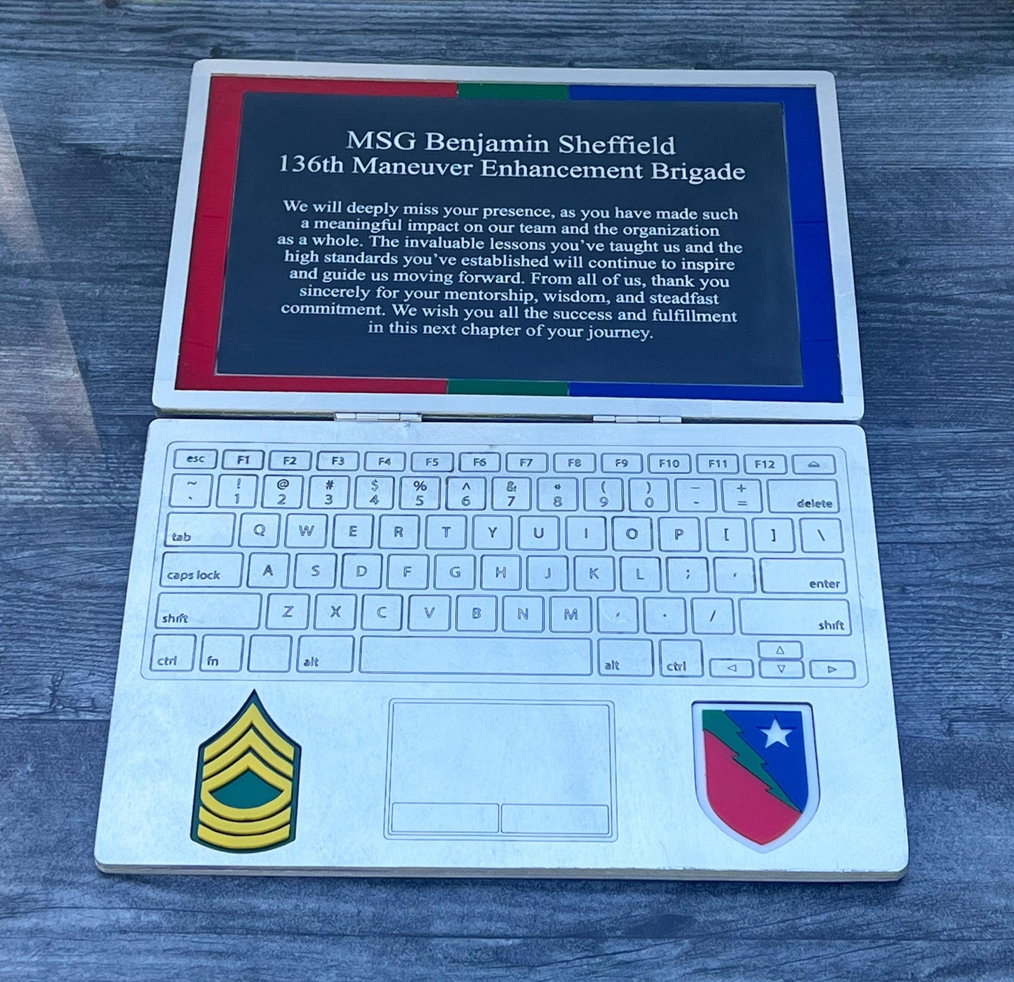 Army Plaque custom, Army Retirement gifts, Army retired plaque, Custom Army gift, Military Retirement Gifts army, Army veteran plaque gift