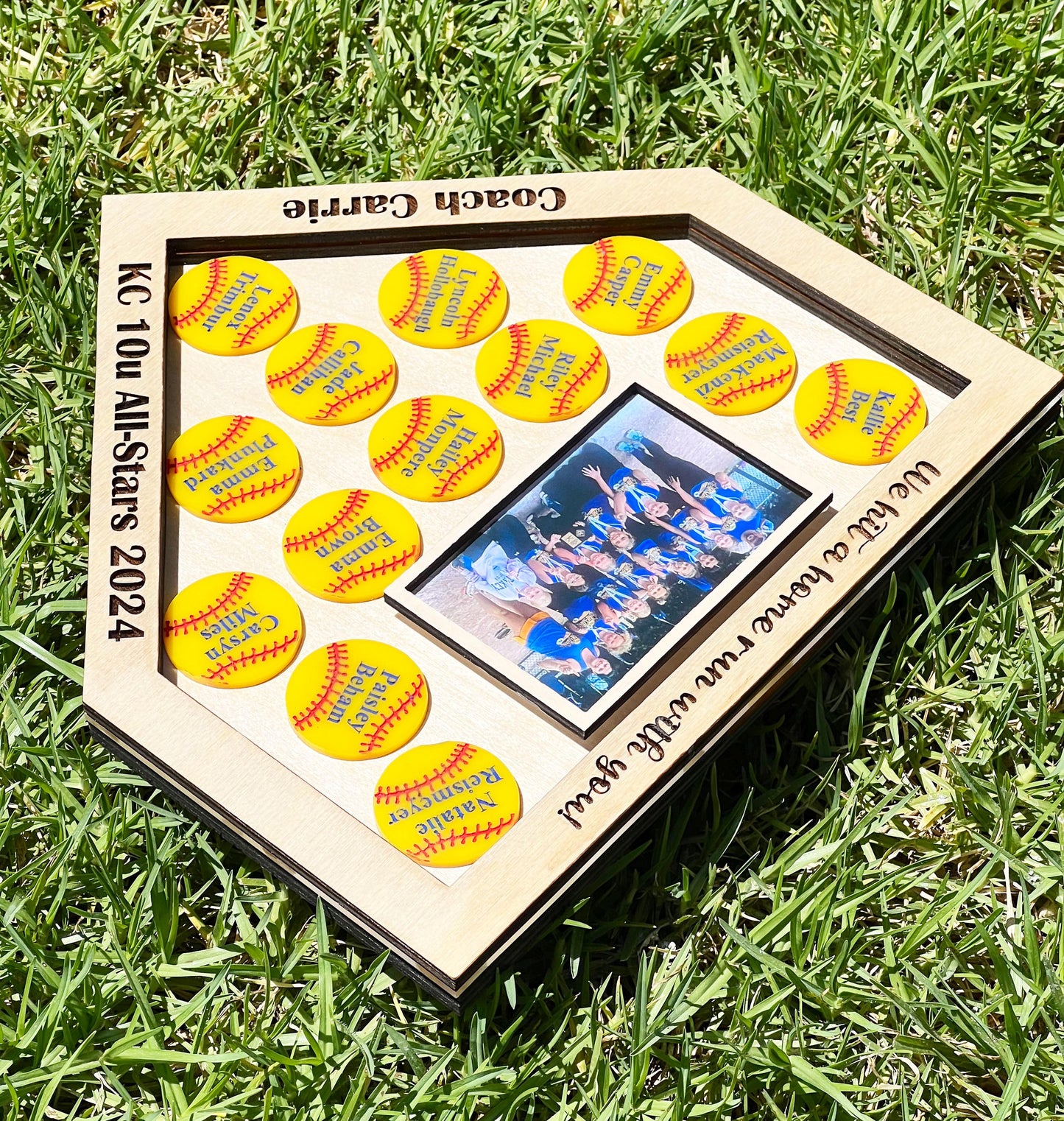 Softball Coach Gift, Baseball Coach Frame, Baseball Coach Gift Photo,  Coach Gifts Baseball, Baseball Gifts for Coach, Softball gifts coach