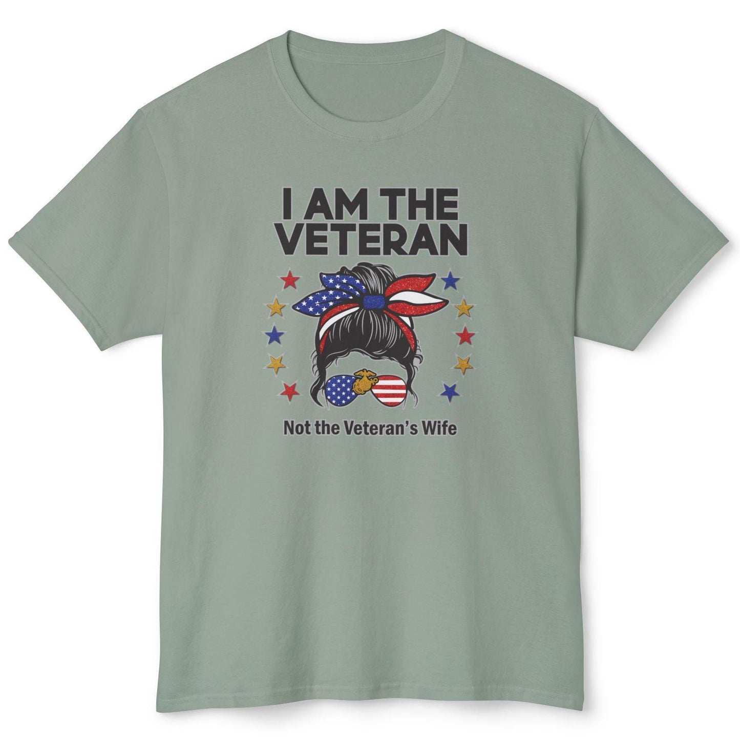 Proud Female Veteran shirt, Female Veteran shirt, Female Marine Veteran shirt, Retired Military shirts for women, Unisex HD Cotton T-shirt