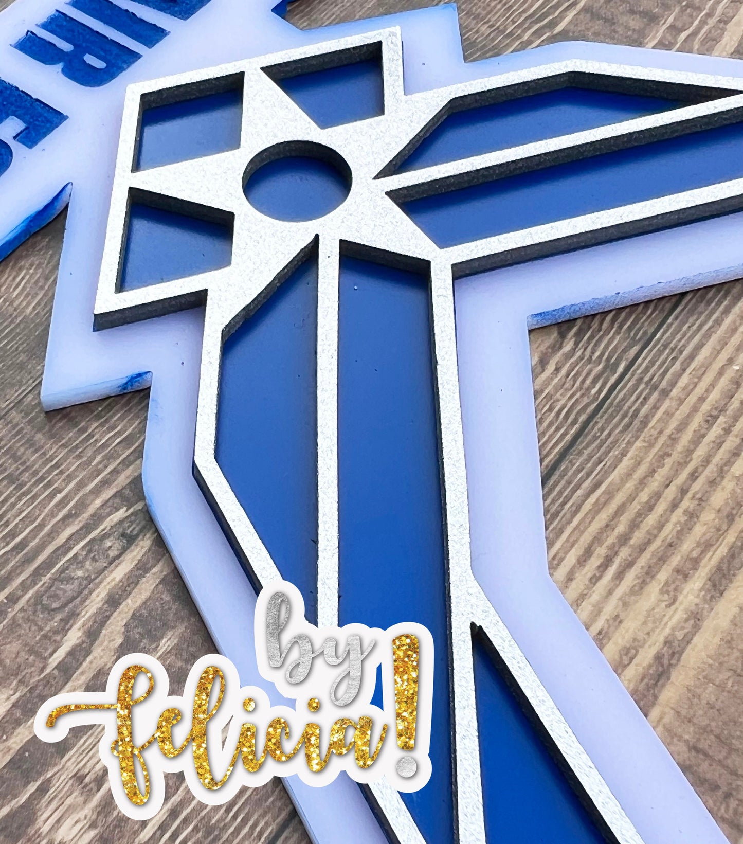 Air Force Acrylic Cake Topper: Graduation, Party Decoration