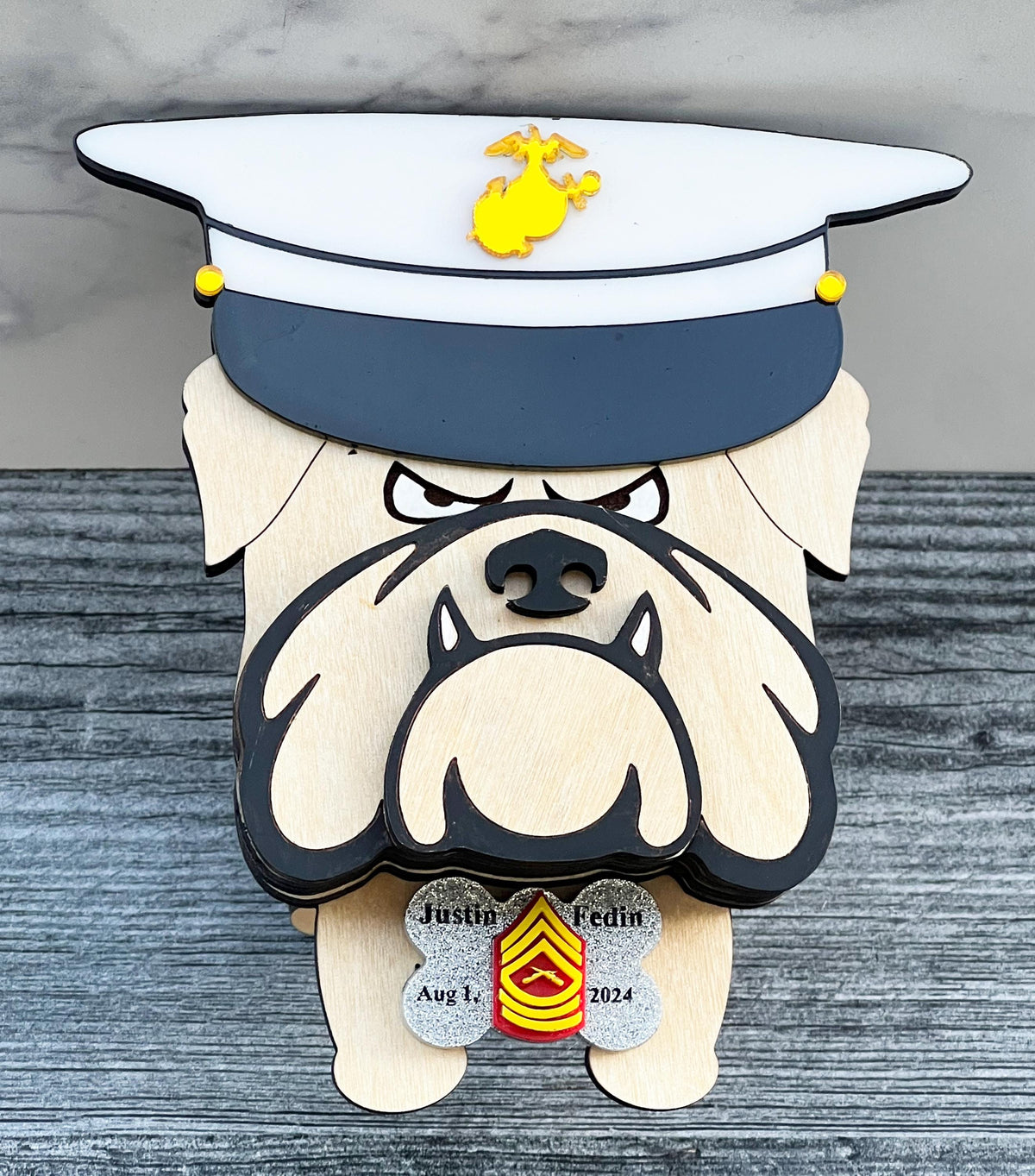 Marine Retirement Gift, Marine Corps gifts, USMC gifts, UsMc retirement gift, USMC retirement party, Marine Corps, USMC License #286-23
