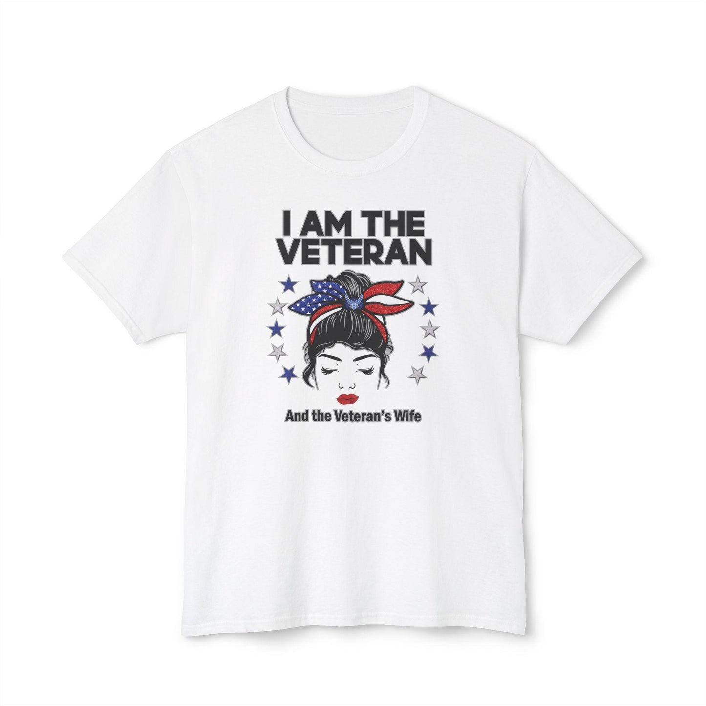 Air Force Female Veteran shirt, USAF Female Veteran, Air Force Veteran shirt, Retired Air Force shirts for women, Unisex Cotton T-shirt