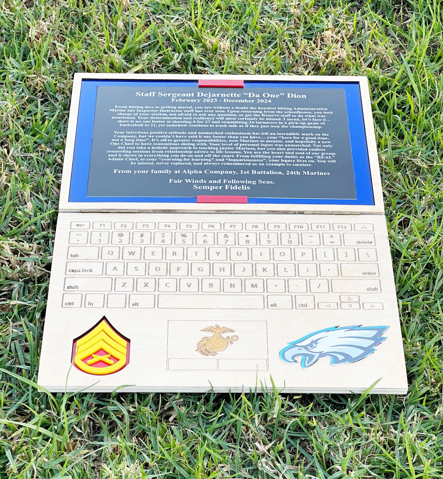 Marine corps plaques, Marine Corps retirement gift,  marine corps gift, USMC plaque, Marine retirement, Marine retired, USMC License #286-23