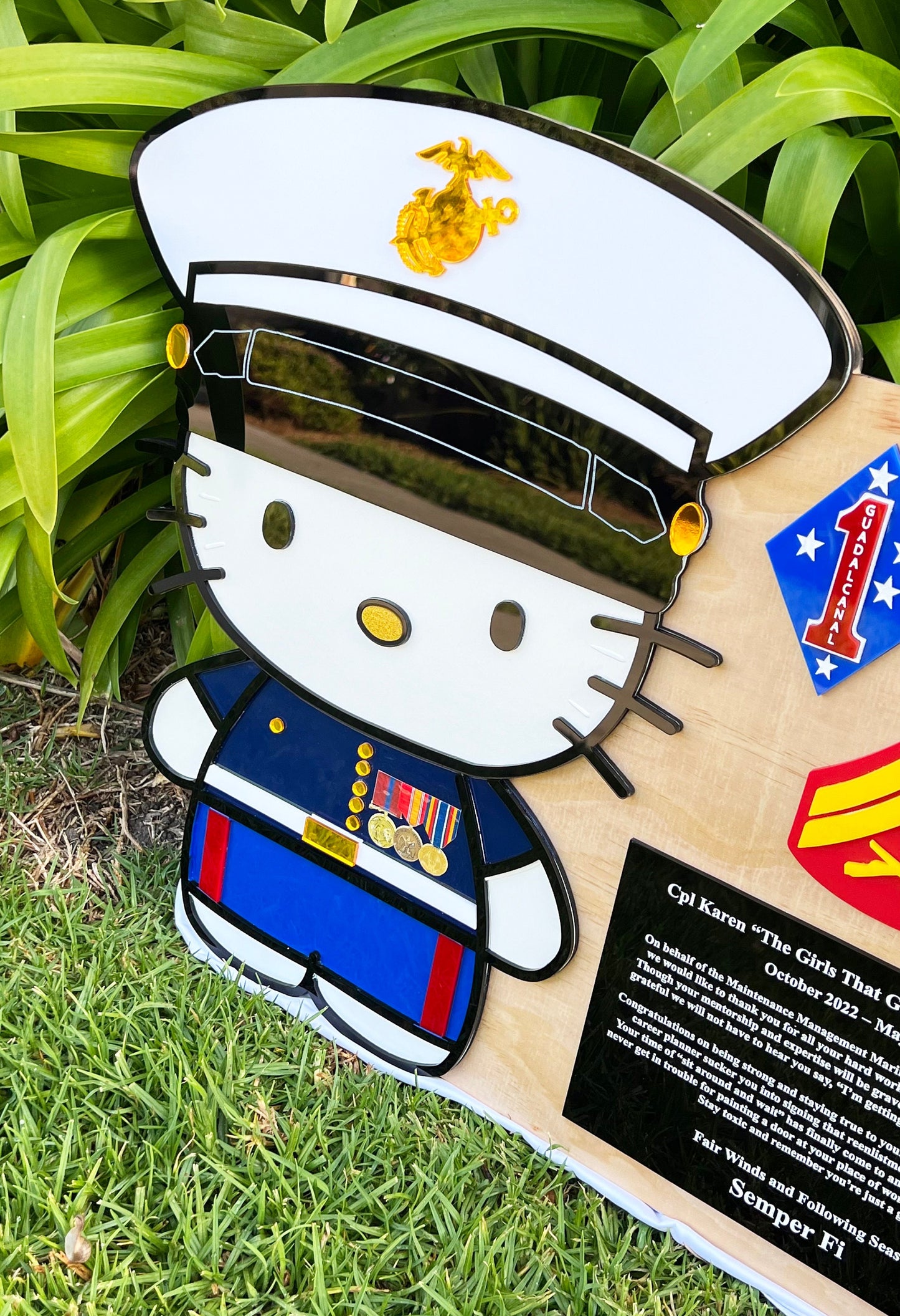 CUSTOM plaque, Rush Charge