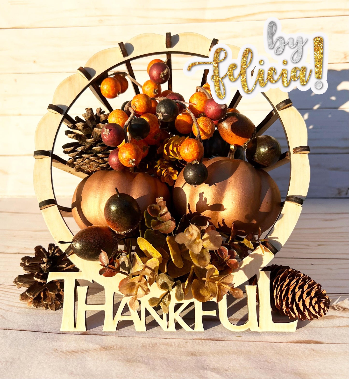Thanksgiving Cornucopia décor, Thanksgiving Décor, Thanksgiving centerpiece, Thanksgiving table décor,  Cornucopia Basket, Thankful Décor
