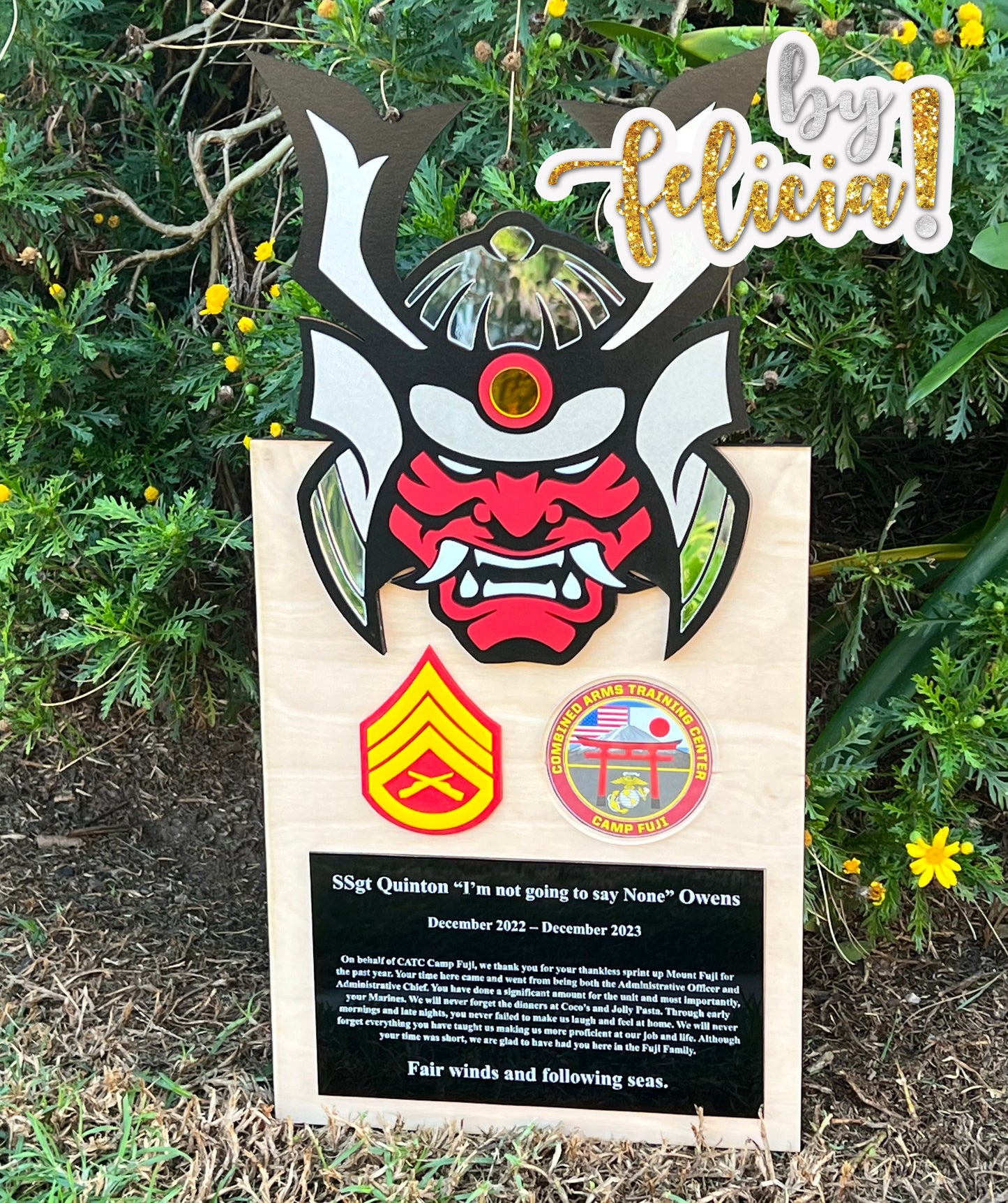 Marine corps plaques, Marine Corps retirement gift,  marine corps gift, USMC plaque, Marine retirement, Marine retired, USMC License #286-23