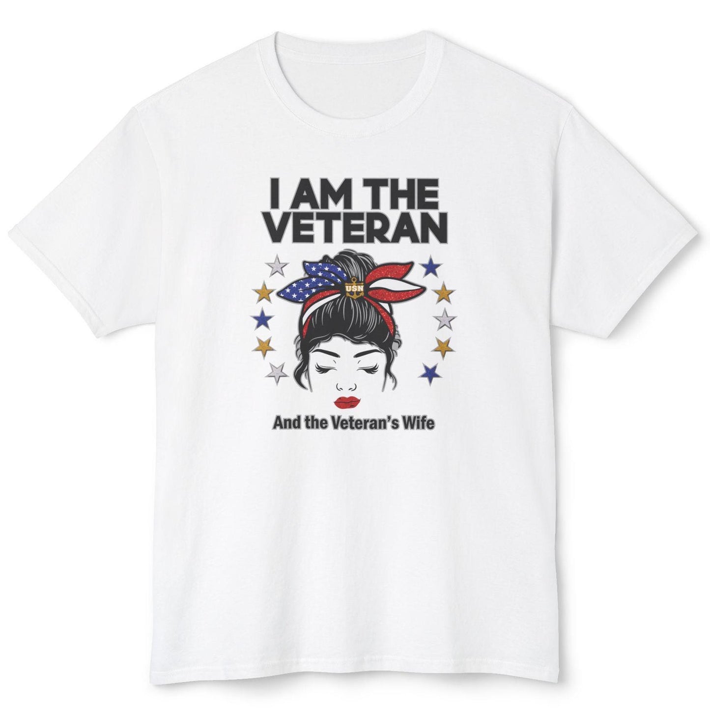 Navy Proud Female Veteran shirt, Female Veteran shirt, Navy Veteran shirt, Retired Navy shirts for women, Unisex HD Cotton T-shirt