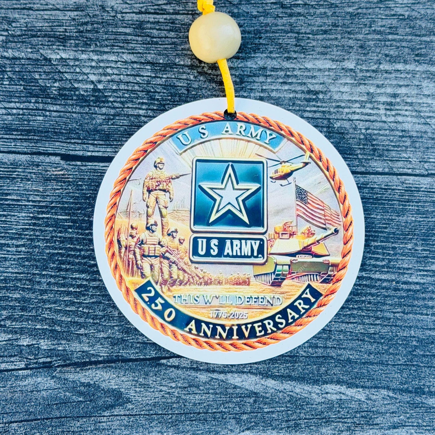 250th Anniversary ornament, 250th Marine Corps ornament, USMC Ornament, Marine Corps Gifts, USMC Gifts, Military Ornament, USMC Lic #286-23