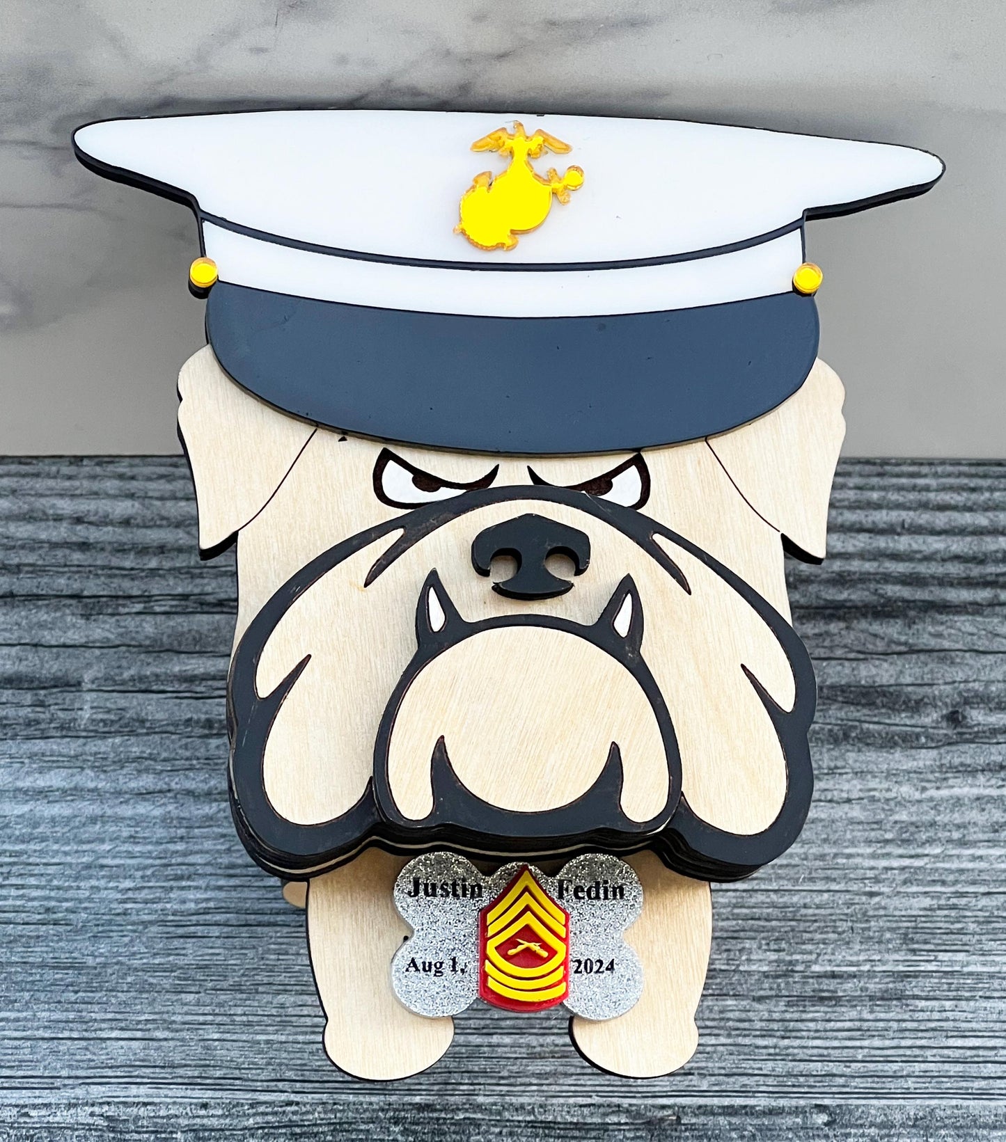 Marine Retirement Gift, Marine Corps gifts, USMC gifts, UsMc retirement gift, USMC retirement party, Marine Corps, USMC License #286-23
