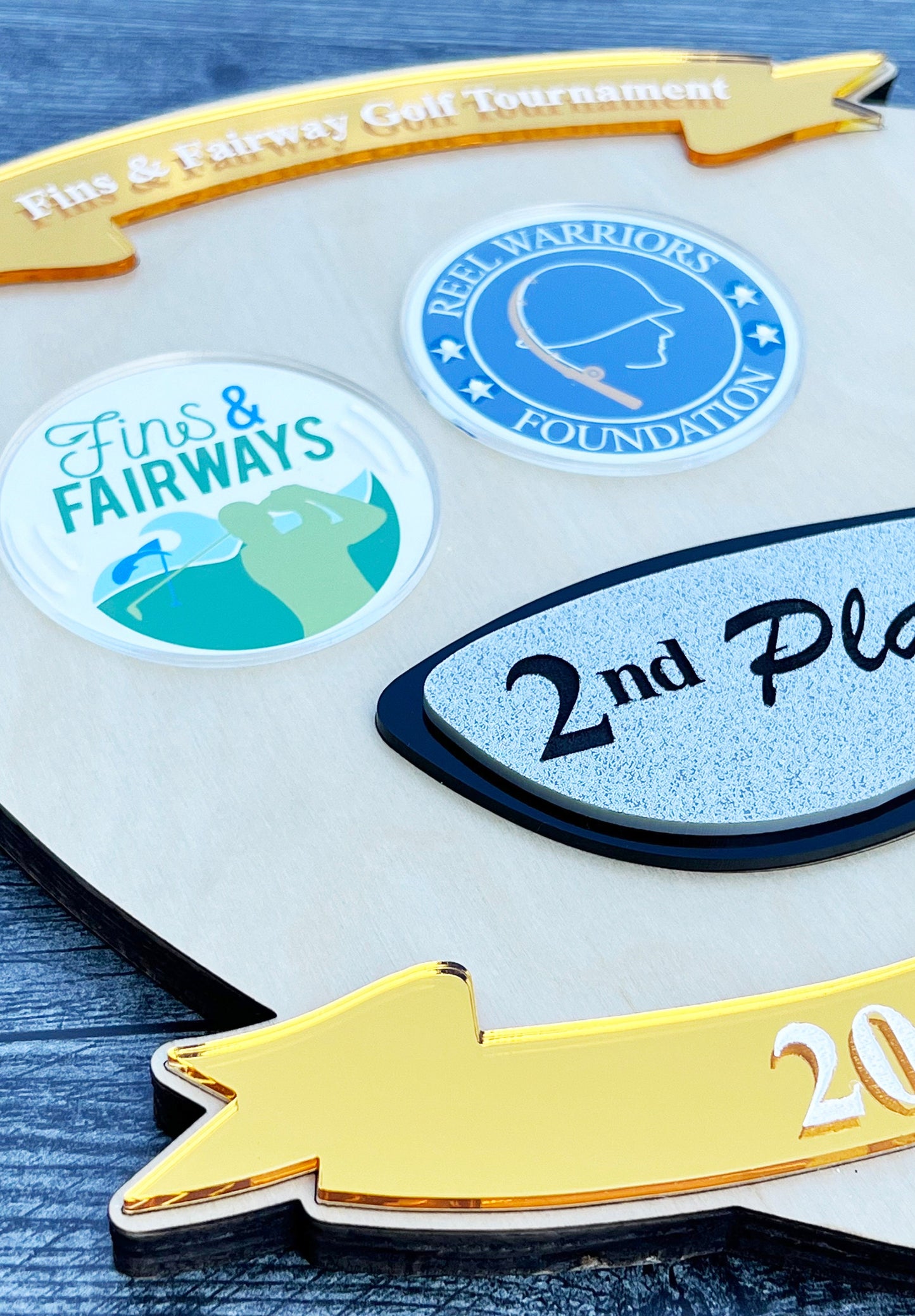 Golf tournament plaques, Golf tournament gift,  Golf Awards, Golf trophy, Winner trophy, Winner plaque, Golf sign, Military Plaques