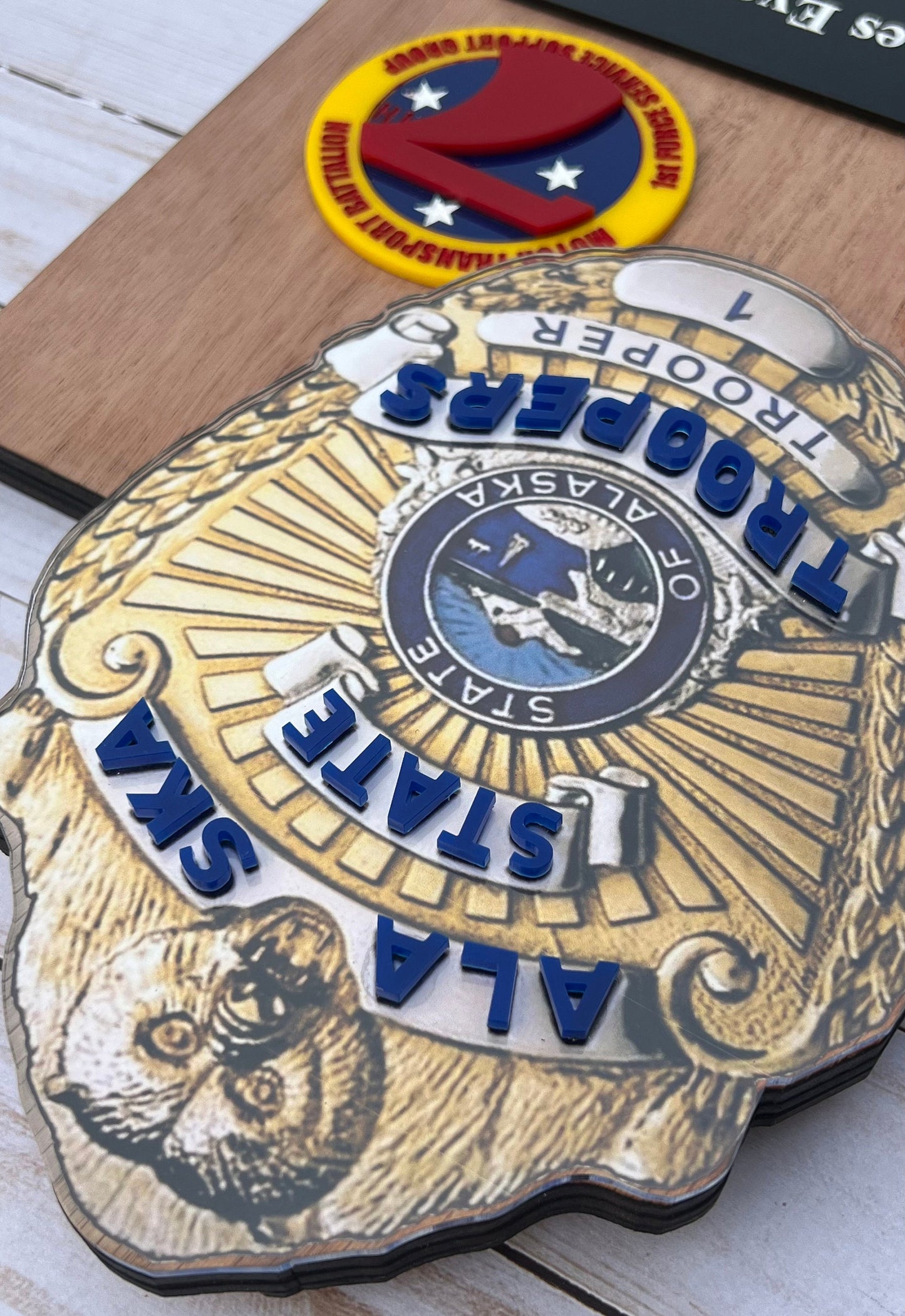 Marine corps plaques, Marine Corps retirement gift, marine corps gift, Police plaque, Police retirement, Marine retired, USMC License 286-23