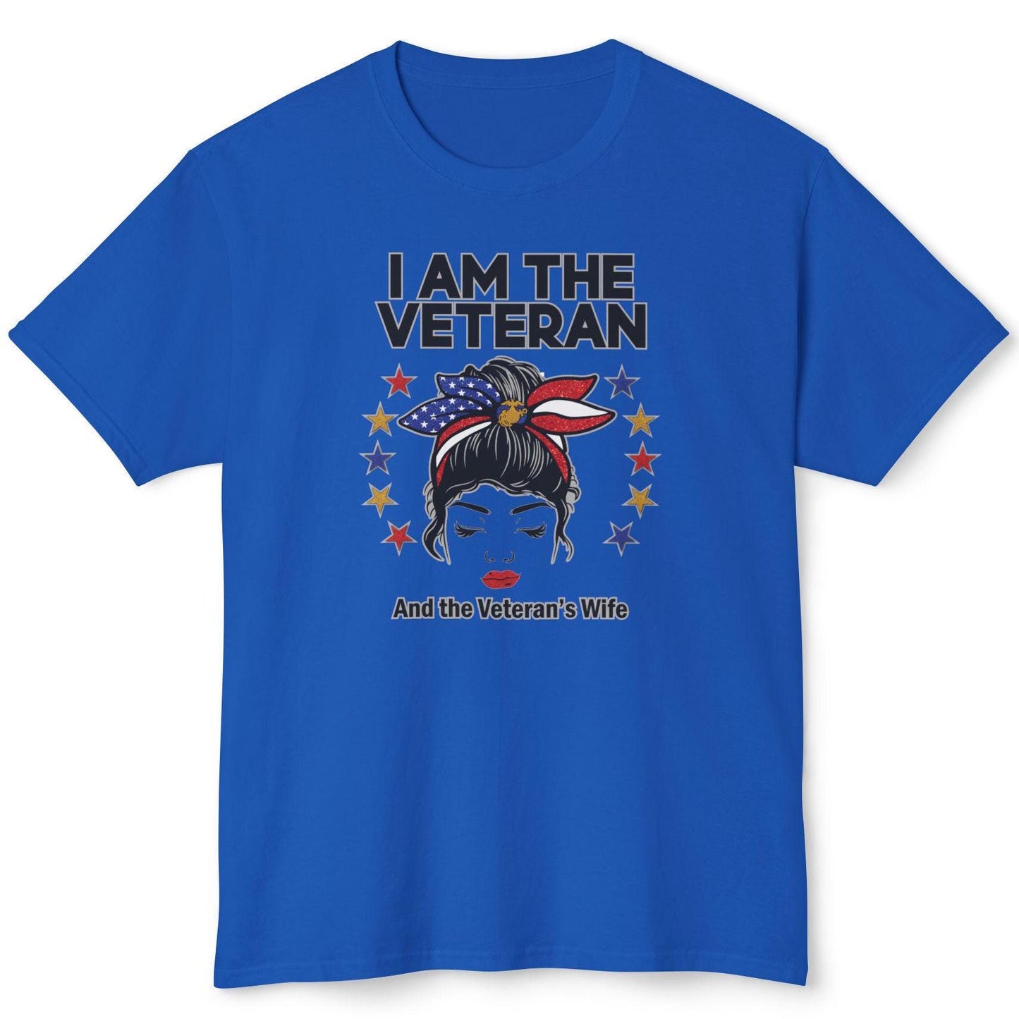 Proud Female Veteran shirt, Female Veteran shirt, Female Marine Veteran shirt, Retired Military shirts for women, Unisex HD Cotton T-shirt