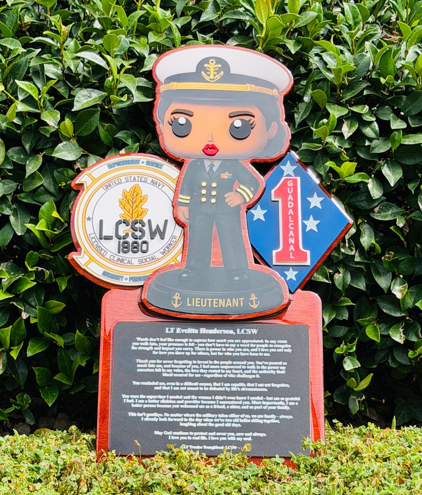 Navy plaques, Navy retirement gift,  USN retirement gift, USN retired, Navy chief, Military plaques for retirement, Military plaque award