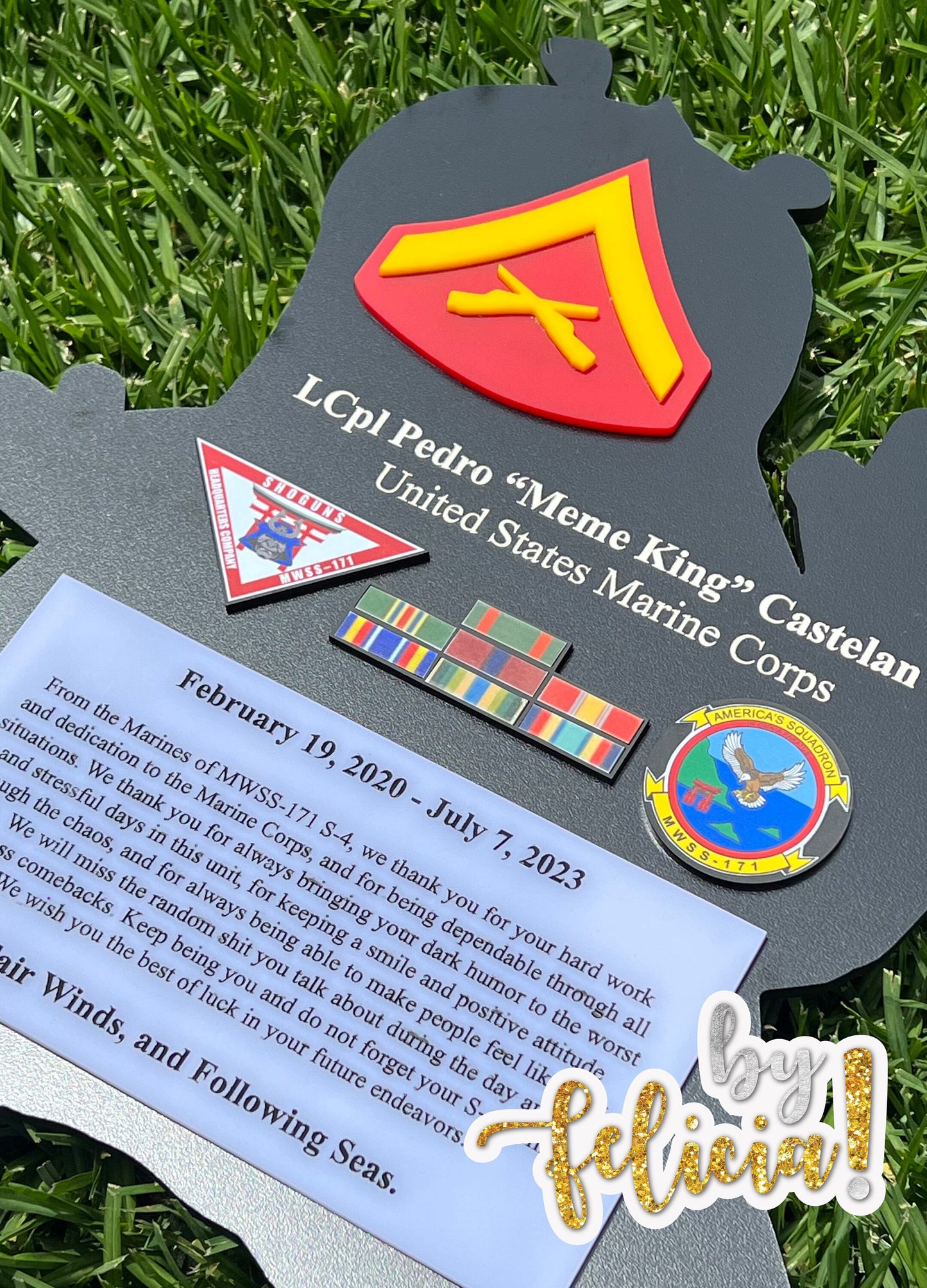 Marine corps plaques, Marine Corps retirement gift,  marine corps gift, USMC plaque, Marine retirement, Marine retired, USMC License #286-23