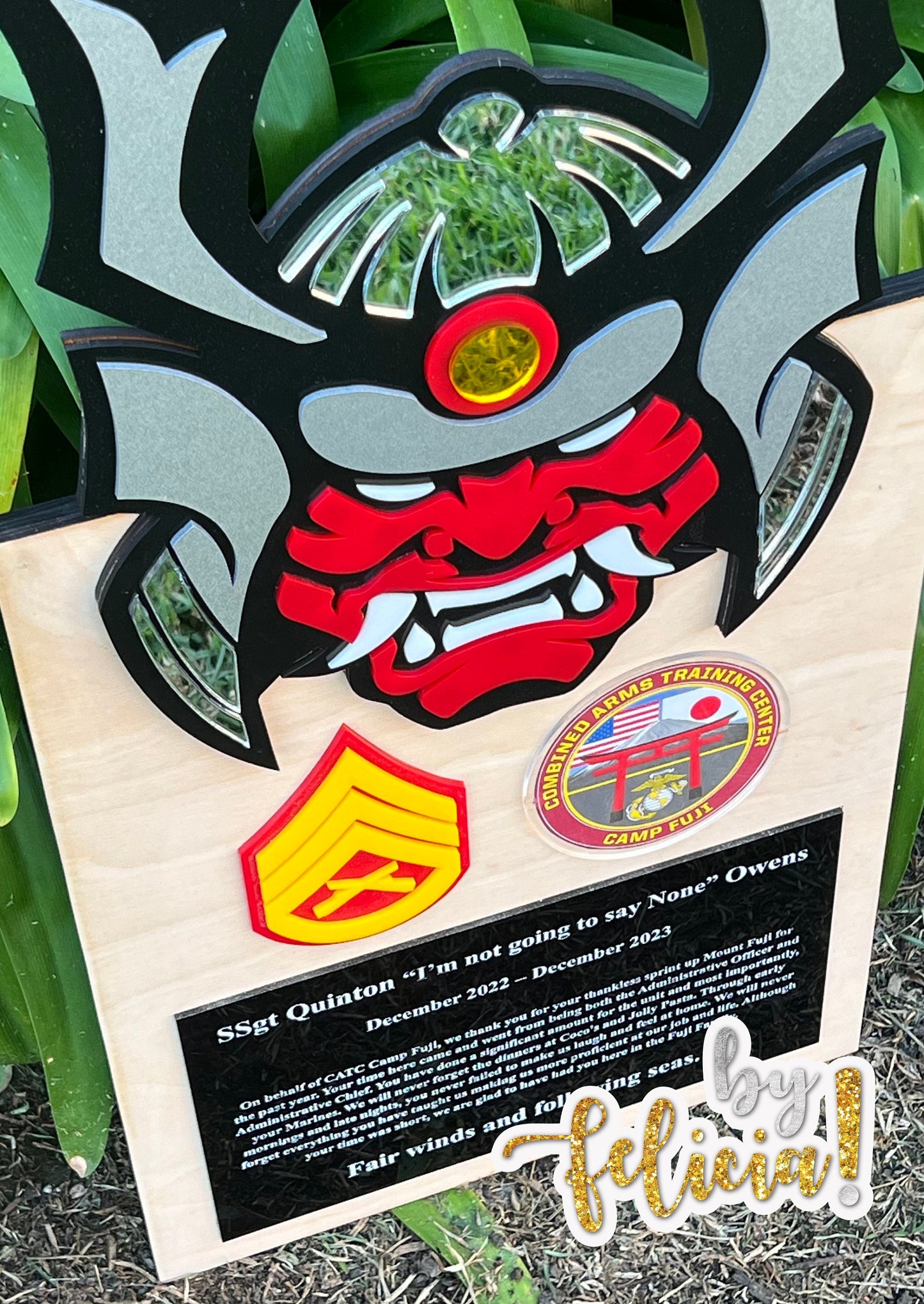 Marine corps plaques, Marine Corps retirement gift,  marine corps gift, USMC plaque, Marine retirement, Marine retired, USMC License #286-23