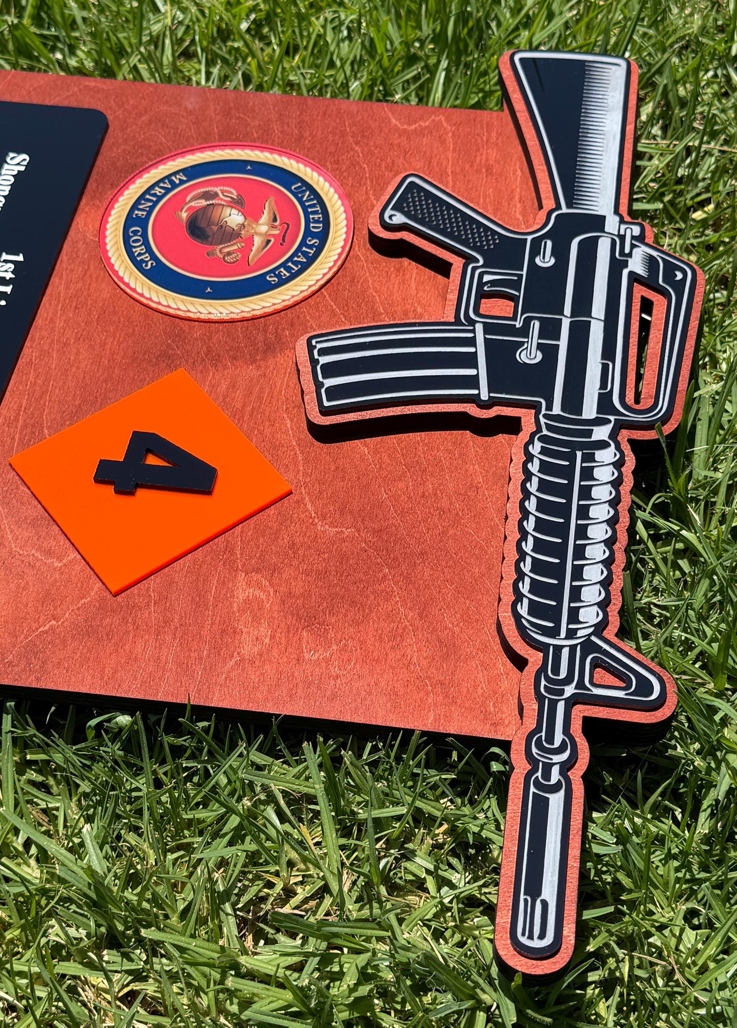 Marine corps plaques, Marine Corps retirement gift,  marine corps gift, USMC plaque, Marine retirement, Marine retired, USMC License #286-23