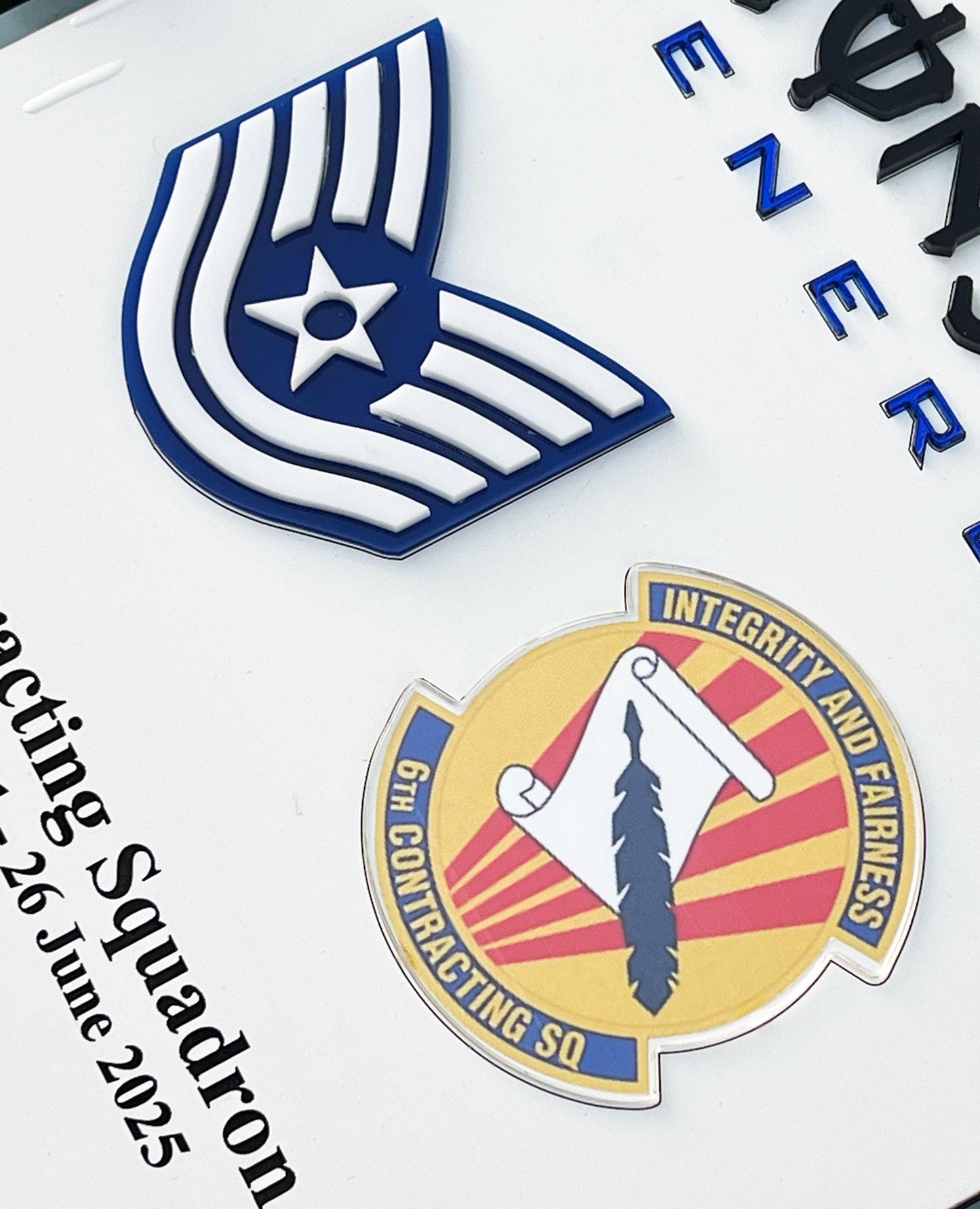 Air Force plaque, USAF retirement plaque, Air Force going away gift, Air Force retirement gifts, USAF going away gift, USAF retirement gift