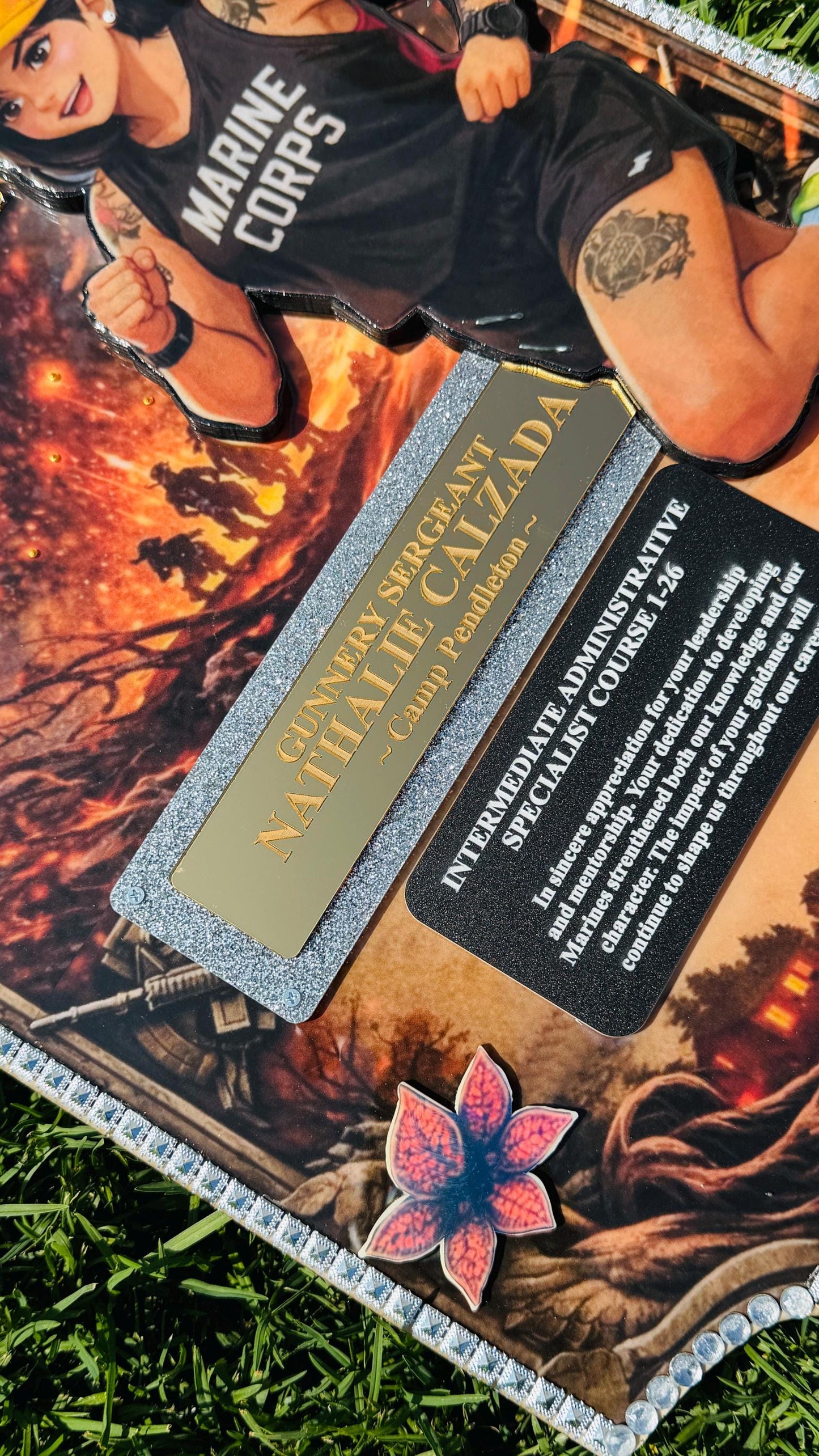 Marine corps plaques, Marine Corps retirement gift,  marine corps gift, USMC plaque, Marine retirement, Marine retired, USMC License #286-23