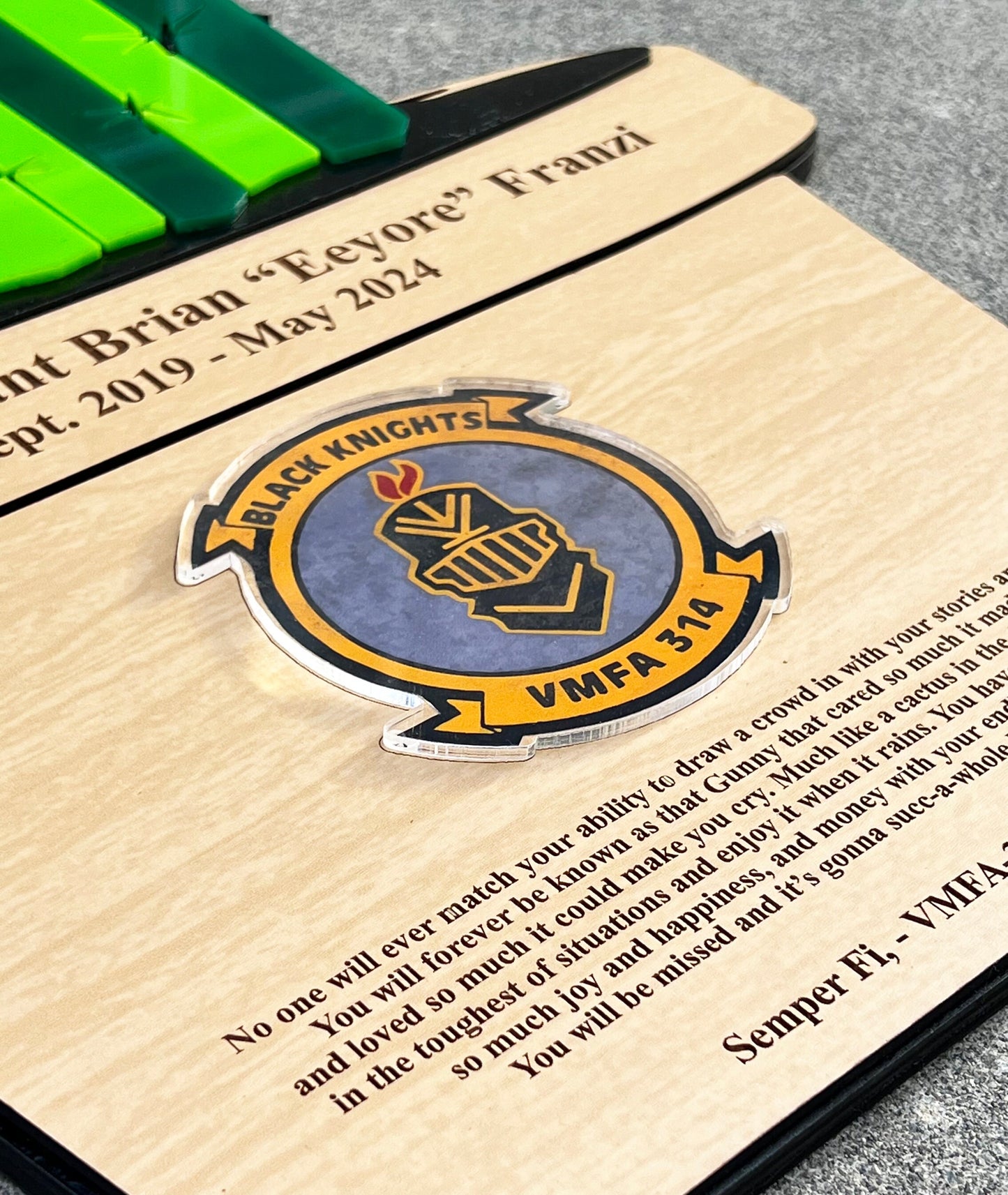 Marine corps plaques, Marine Corps retirement gift,  marine corps gift, USMC plaque, Marine retirement, Marine retired, USMC License #286-23