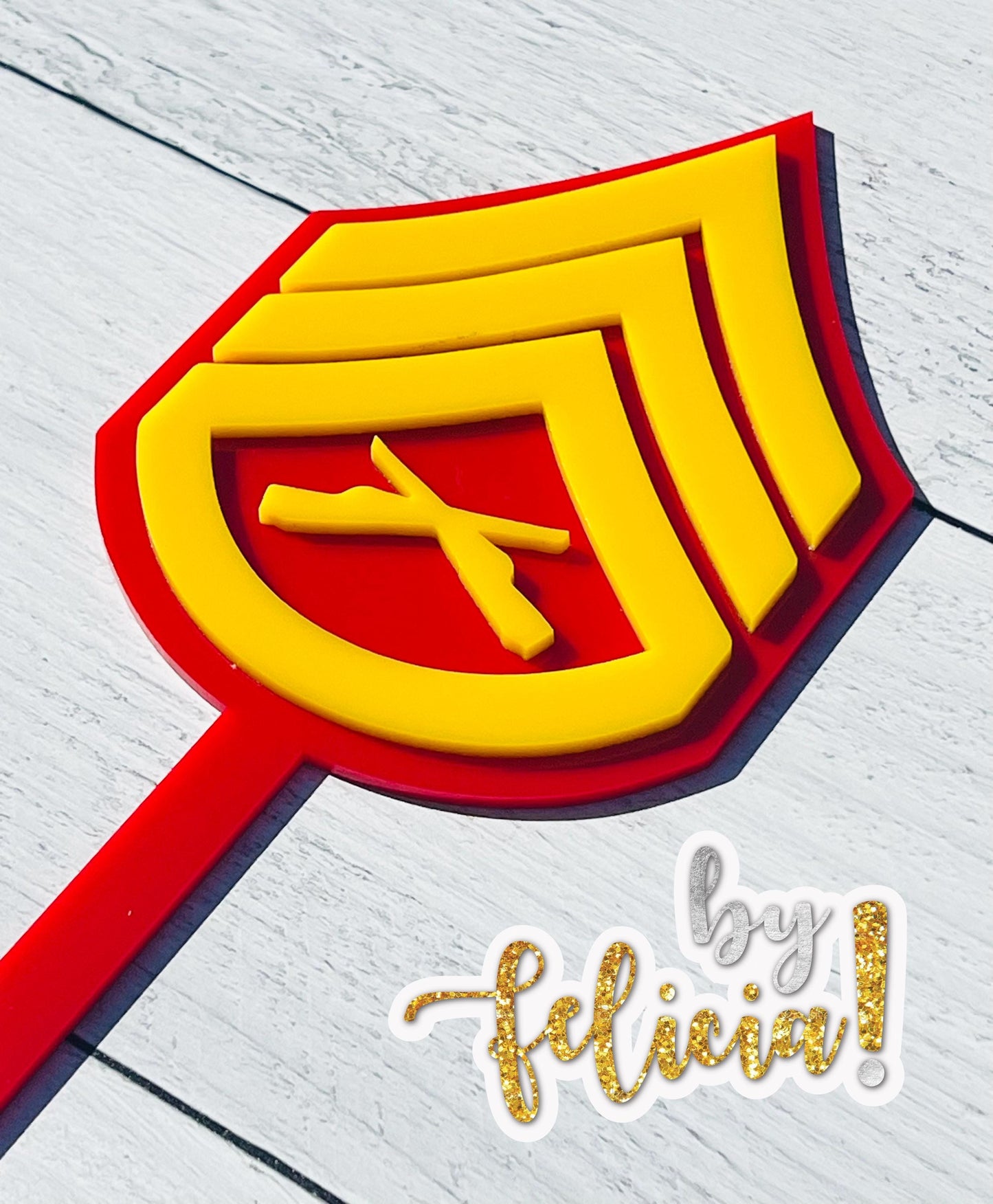 Marine Corps rank Cake Topper | USMC Cake Topper | Marine Corps Birthday | Marines Party Supplies | Marine Corps Ball | USMC License #286-23