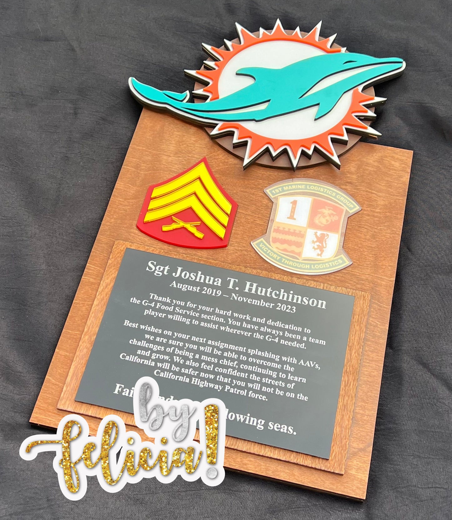 Marine corps plaques, Marine Corps retirement gift,  marine corps gift, USMC plaque, Marine retirement, Marine retired, USMC License #286-23